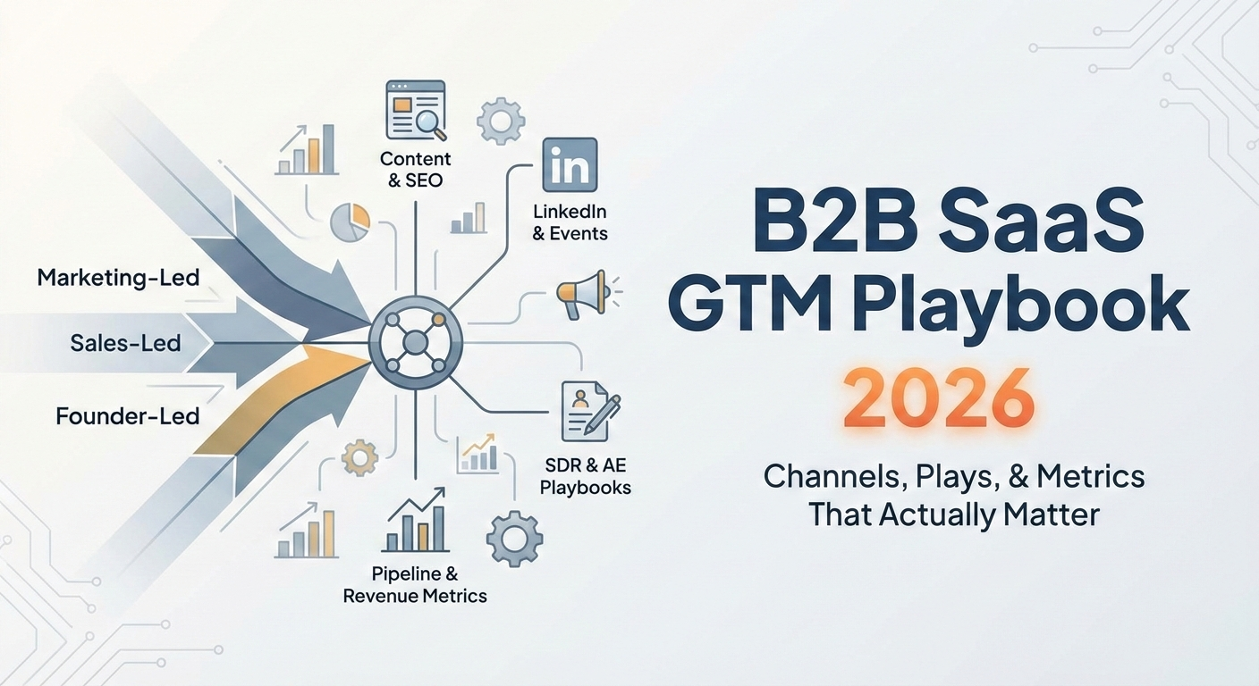 The Ultimate B2B SaaS GTM Playbook for 2026: Proven Channels & Metrics