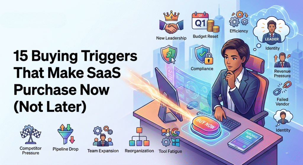 buyer triggers SaaS