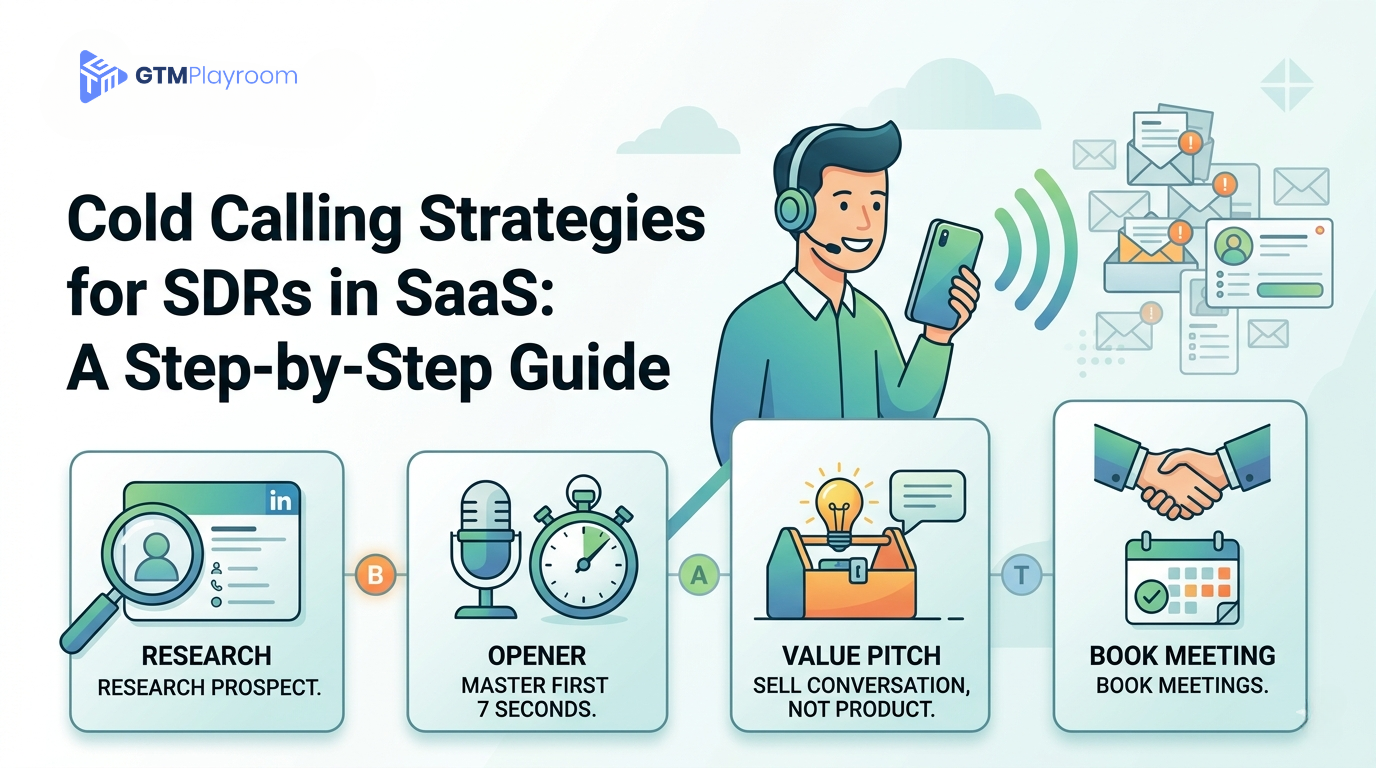 Cold Calling Strategies for SDRs, SaaS Sales Playbook